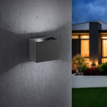 Evora LED Up/Down Single Wall Light
